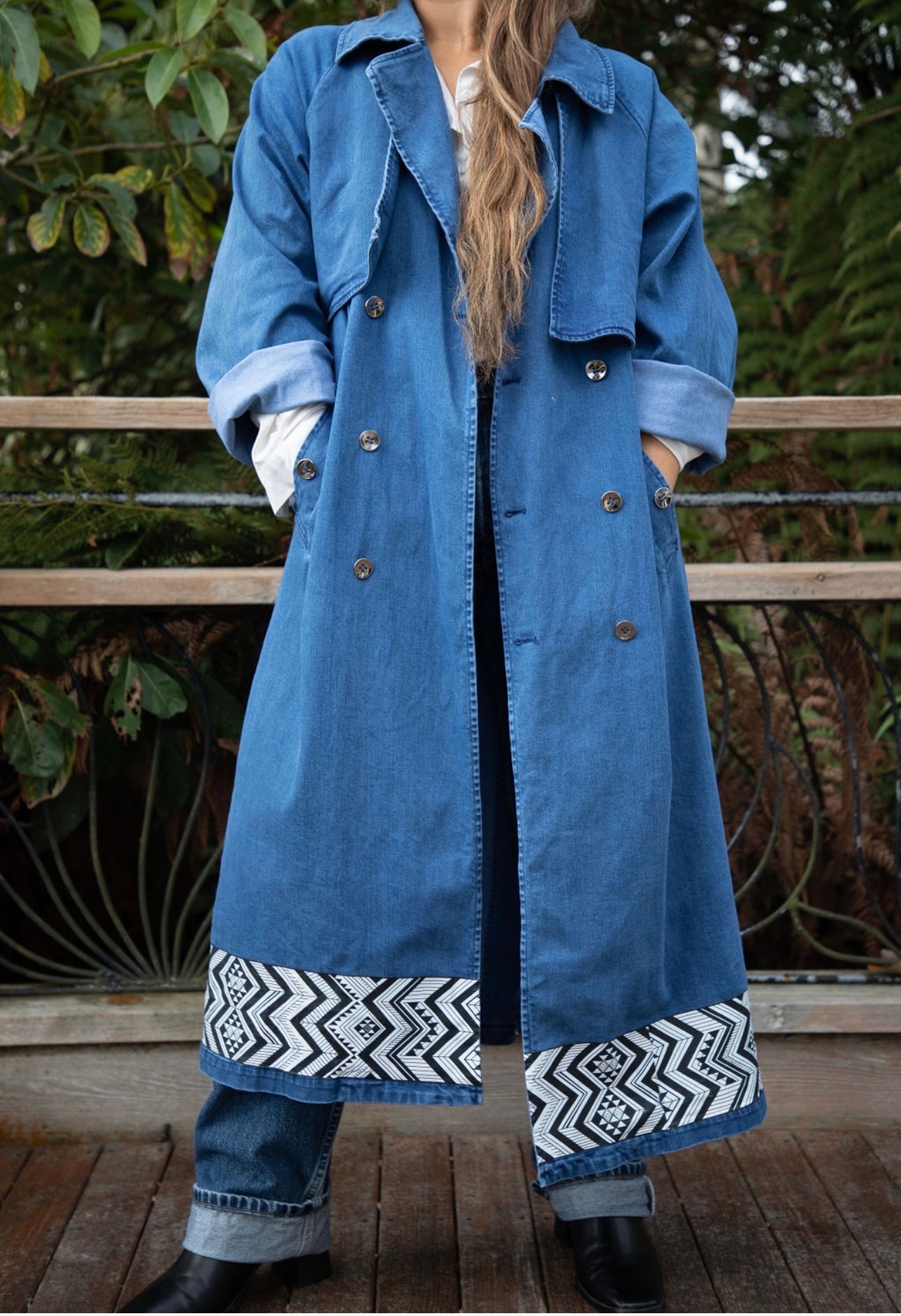 Koti Denim trench (Pre order)