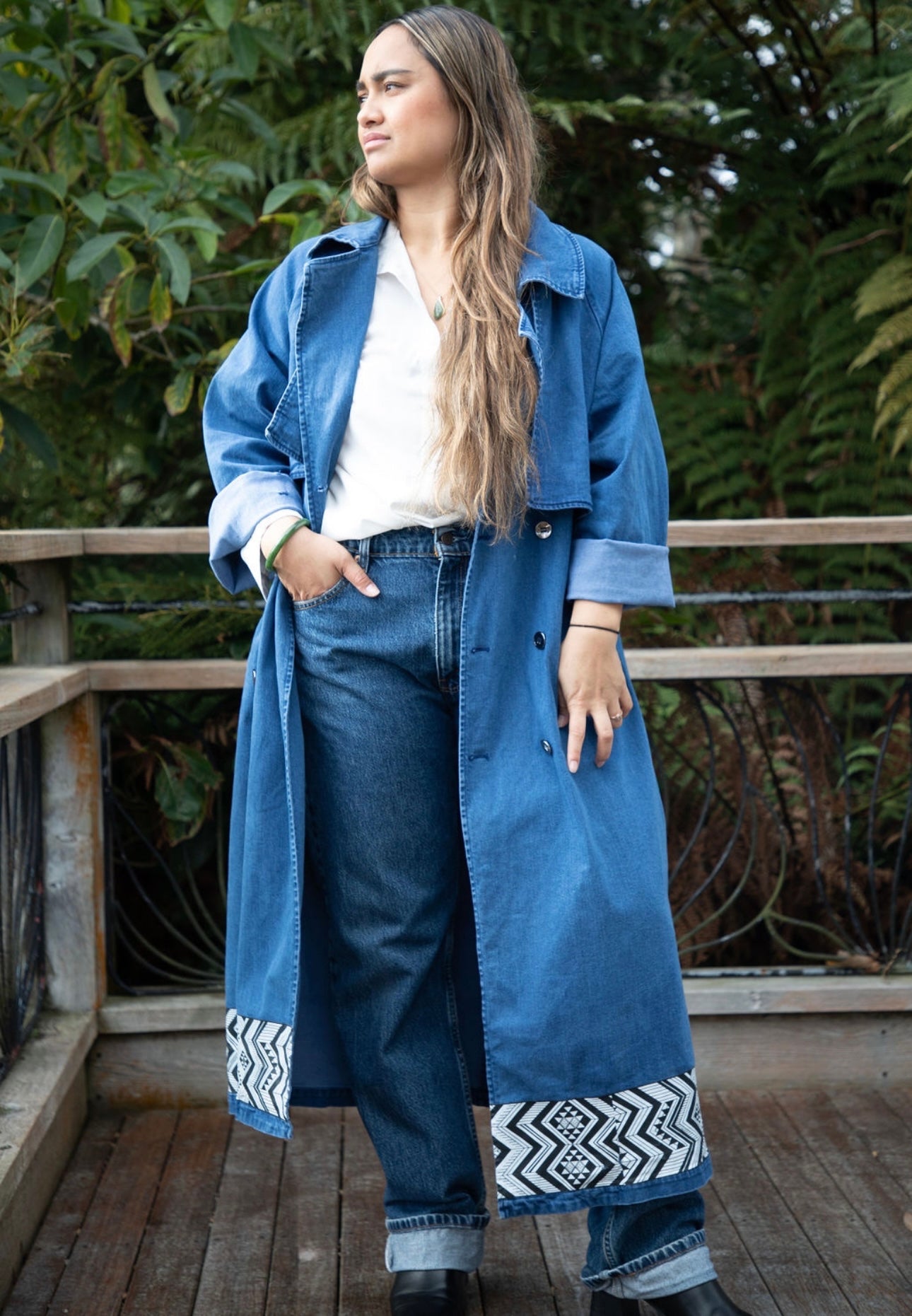 Koti Denim trench (Pre order)