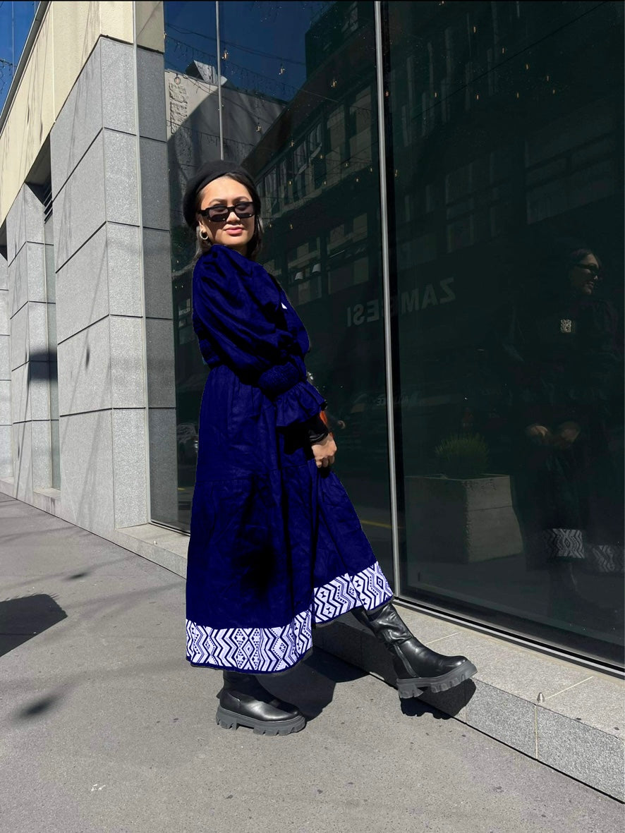 Navy- Huatau Dress