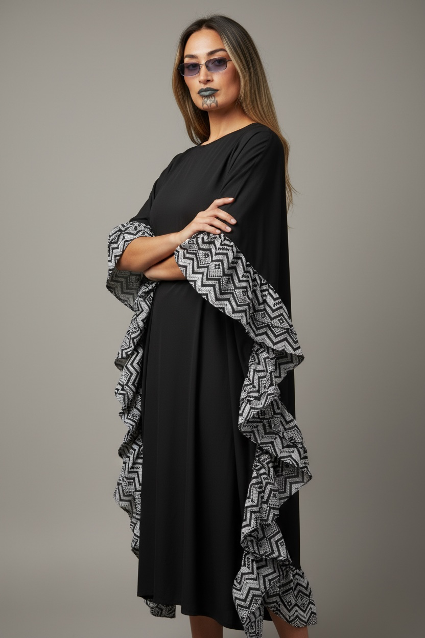 Organza Kaftan-